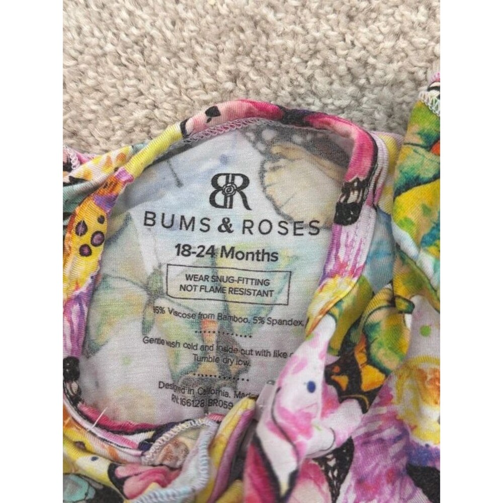 Bums & Roses Butterfly one piece - Picture 5 of 6